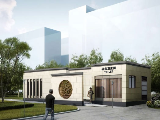 十月田镇豪华组装型移动厕所