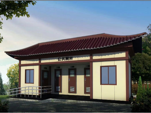 十月田镇人文历史型移动厕所